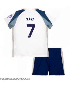 Günstige Tottenham Hotspur Xavi Simons #7 Heimtrikotsatz Kinder 2025-26 Kurzarm (+ Kurze Hosen)